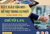 ĐÁO RÚT THẺ TÍN DỤNG FULL HẠN MỨC phí chỉ từ 1.3%